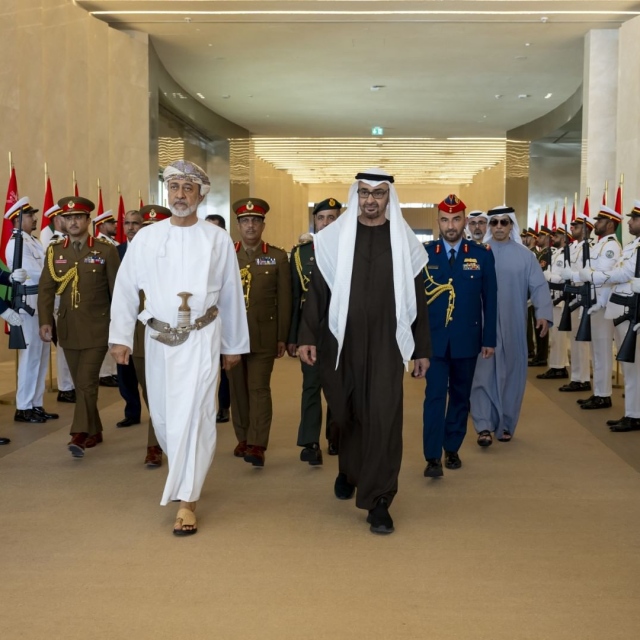 Photo: Sultan of Oman departs UAE upon conclusion of state visit