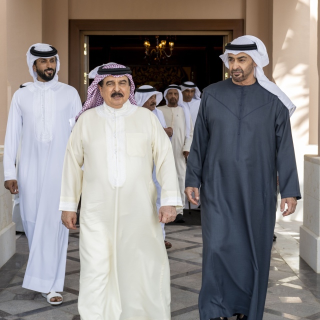 Photo: UAE President, King of Bahrain discuss fraternal relations, regional developments