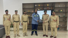 Photo: Al Qusais Police Station Honours Citizen for Integrity in Handing Over Found Money