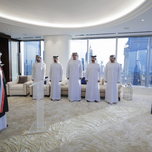 Photo: Mohammed bin Rashid presides over swearing-in ceremony of new judges of Dubai Courts