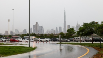 Photo: Dubai Municipality urges the public to adhere to precautionary measures during the weather conditions.