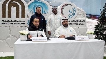 Photo: UAE Winter Sports Federation, Ski Dubai sign MoU to support UAE Team in lead up to 2026 Winter Olympics
