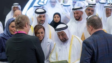 Photo: Sharjah Ruler attends opening of 2nd Animation Conference