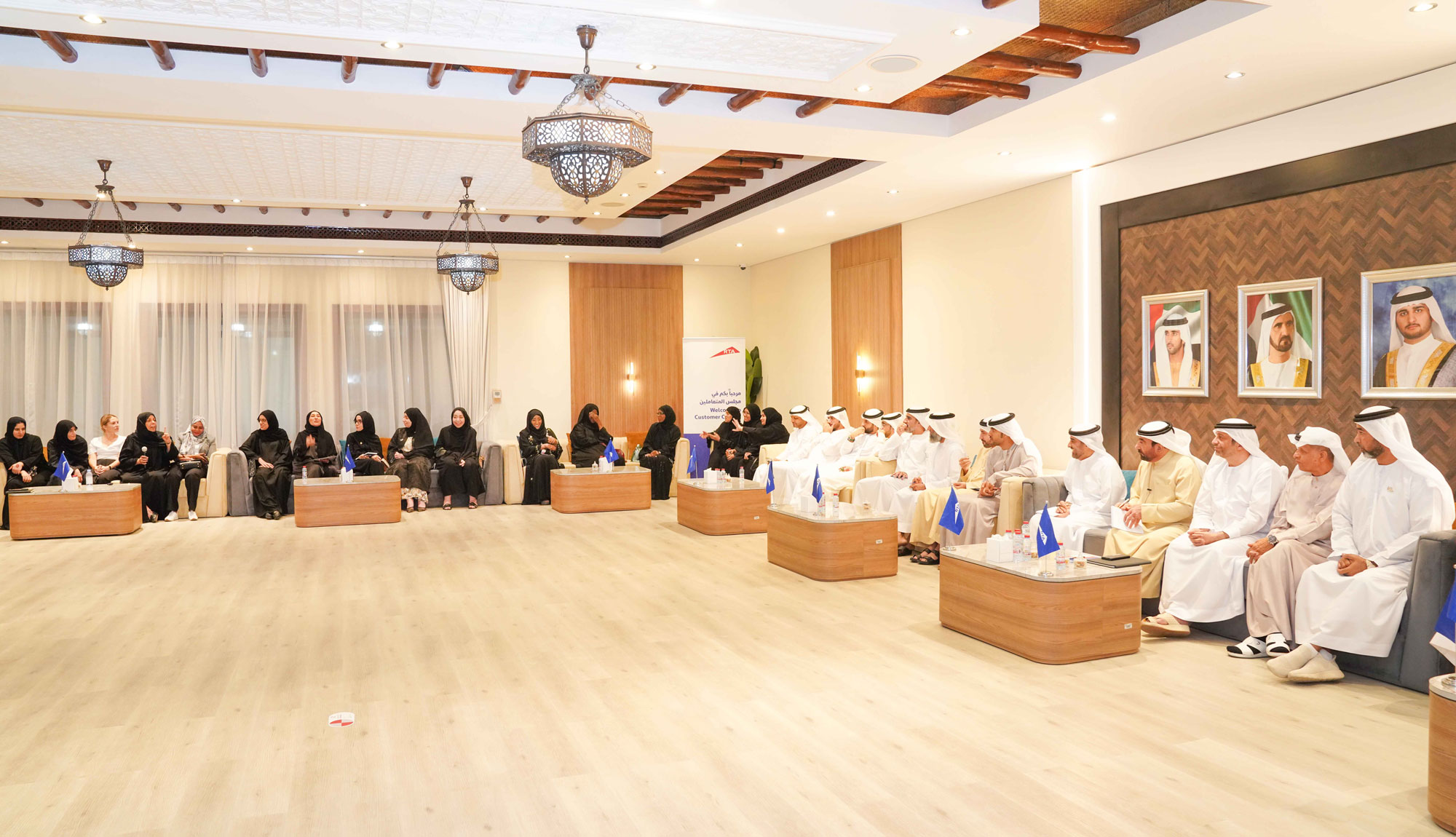 Photo: RTA's Customer Council discusses service improvement with residents of Rashdiya, Umm Suqeim, and Al Khawaneej