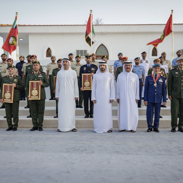 Photo: Hamdan bin Mohammed attends celebration marking 48th anniversary of Armed Forces Unification
