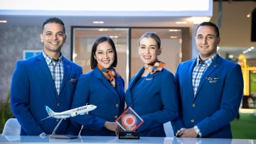 Photo: flydubai wins “Airline with the Best Connectivity in the Middle East” award at the 2024 Business Traveller Middle East Awards