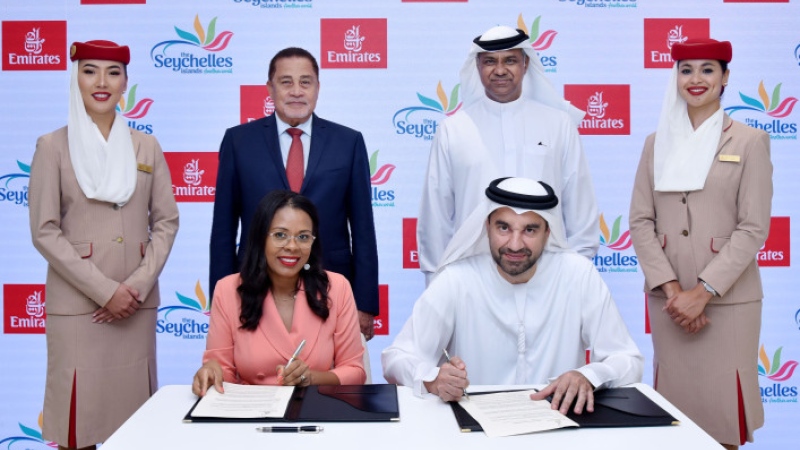 Photo: Emirates Inks Strategic Tourism Agreements with Hong Kong, Seychelles and Sri Lanka