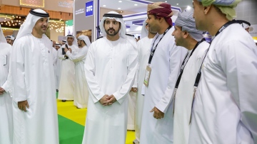 Photo: Hamdan bin Mohammed tours Arabian Travel Market 2024