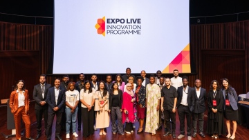 Photo: Solving global challenges together: Expo Live selects 16 entrepreneurs from across the world to receive grants, guidance and support