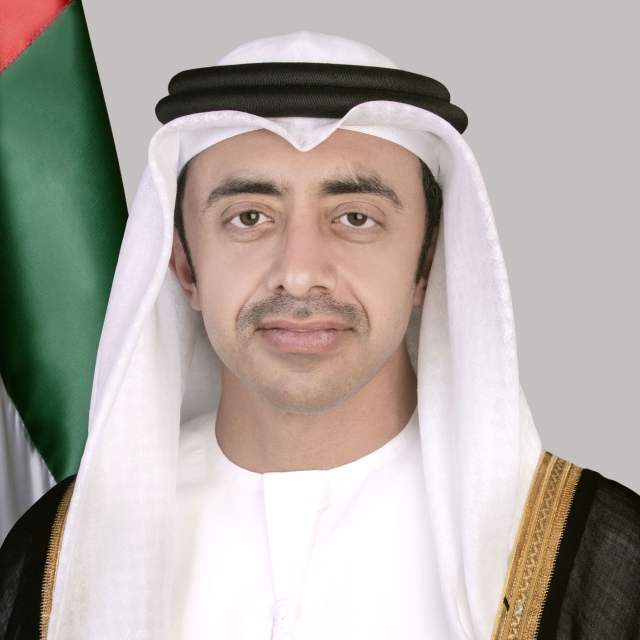 Photo: Abdullah bin Zayed denounces statements by Israeli Prime Minister
