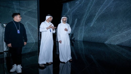 Photo: Hamdan bin Mohammed unveils first-of-its-kind immersive &lsquo;Earth Dreams&rsquo; exhibition at the Museum of the Future