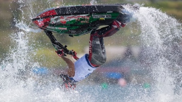 Photo: UAE's Rashid Al Mulla claims bronze at Aquabike World Championship in Indonesia