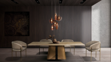 Photo: Interiors UAE launches “Textured by Nature”, showcasing the elegance of marble, with Stone International