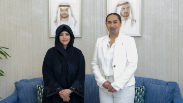 Photo: Latifa bint Mohammed and Māori Queen Meet to Bolster Cultural Ties