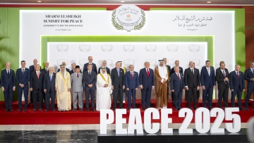 Photo: Mansour bin Zayed Represents UAE at Sharm El- Sheikh Peace Summit