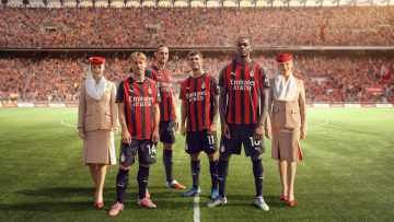 Photo: Emirates and AC Milan Renew Major Partnership