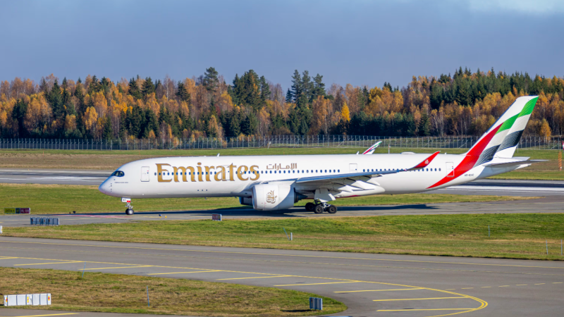 Photo: Emirates Launches Airbus A350 and Premium Economy Service in Oslo
