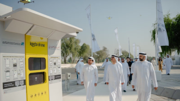 Photo: Drone Delivery Service Begins in Dubai's Nad Al Sheba