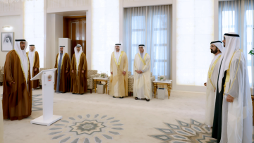 Photo: Three New Ministers Take Oath of Office Before UAE President