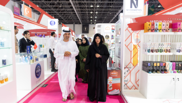 Photo: Latifa bint Mohammed Opens BeautyWorld Middle East Exhibition