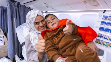 Photo: UAE Carries Out Urgent Medical Evacuation of 57 Patients From Gaza