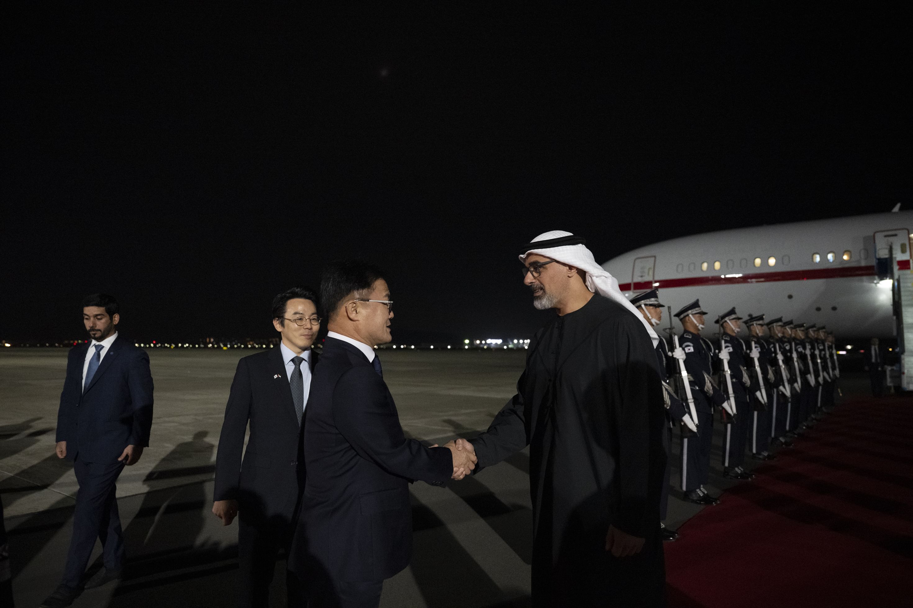 Abu Dhabi Crown Prince Arrives in Korea for Asia-Pacific Economic Forum