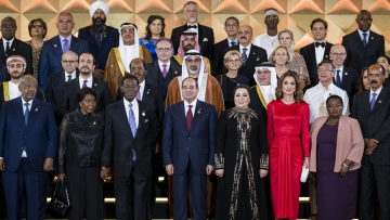 Photo: Abu Dhabi Crown Prince Attends Grand Egyptian Museum Opening