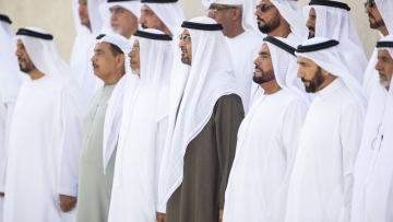 Photo: UAE President Marks Flag Day, Honoring Retired Service Personnel