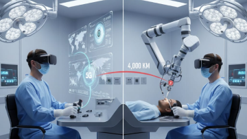 Photo: 5G Robot Performs Eye Surgery Remotely Across 4,000 km