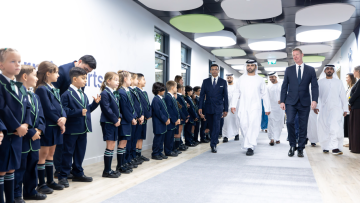 Photo: Mansoor bin Mohammed Opens New GEMS School in Dubai Sports City