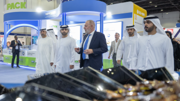 Photo: Mansoor bin Mohammed Opens Gulfood Manufacturing Exhibition