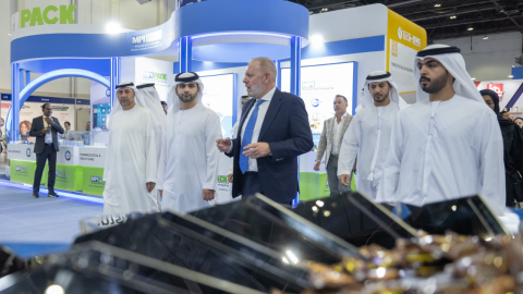 Photo: Mansoor bin Mohammed Opens Gulfood Manufacturing Exhibition