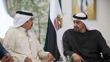 Photo: UAE President Meets Security Officials From International Alliance