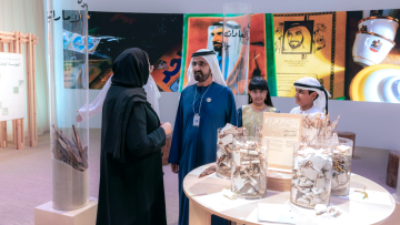 Photo: Mohammed bin Rashid Tours 'National Identity' Exhibition