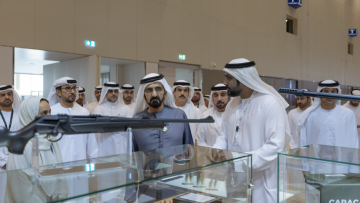 Photo: Mohammed bin Rashid visits Middle East Hunting Expo