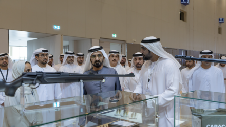 Photo: Mohammed bin Rashid visits Middle East Hunting Expo
