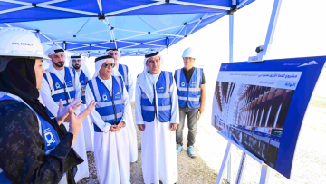 Photo: Dubai Metro Blue Line Reaches 10% Completion in Five Months