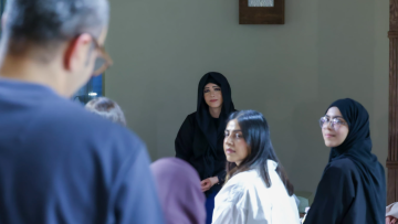 Photo: Latifa bint Mohammed Tours Dubai Design Week Marketplace