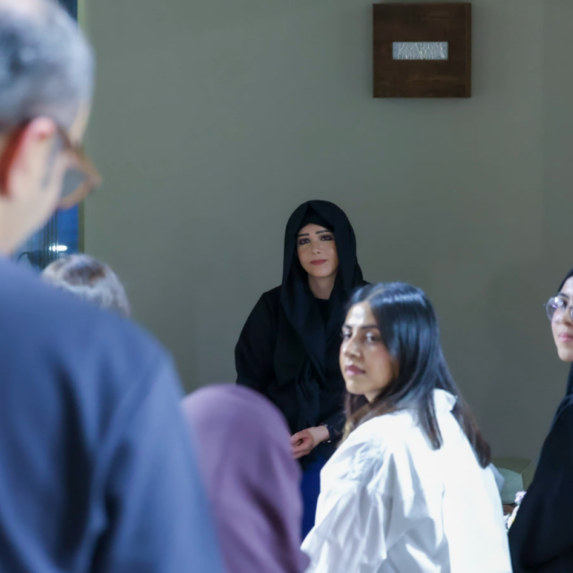 Photo: Latifa bint Mohammed Tours Dubai Design Week Marketplace