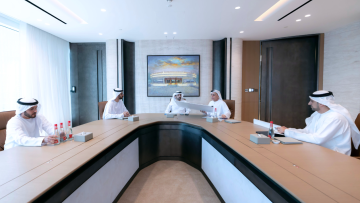 Photo: Hamdan bin Mohammed Inspects Major Infrastructure and Mobility Projects