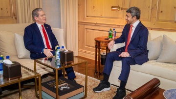 Photo: Abdullah bin Zayed meets US Secretary of Treasury