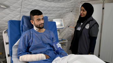 Photo: UAE Hospital in Al Arish Conducts Complex Surgery for Palestinian Patient