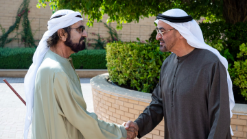 Photo: UAE President meets Mohammed bin Rashid