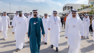Photo: Mohammed bin Rashid Tours Dubai Airshow 2025