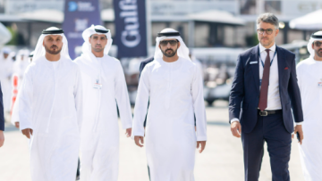 Photo: Hamdan bin Mohammed Tours Dubai Airshow 2025