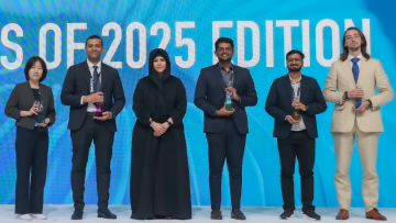 Photo: Latifa bint Mohammed Honours Five Student Innovators at ‘Dubai Future Solutions’