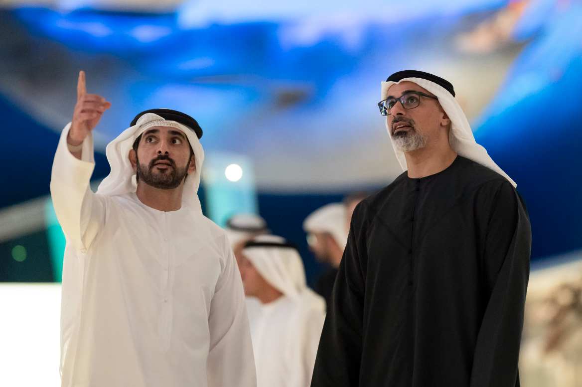Khaled bin Mohamed bin Zayed, Hamdan bin Mohammed bin Rashid Tour Natural History Museum Abu Dhabi
