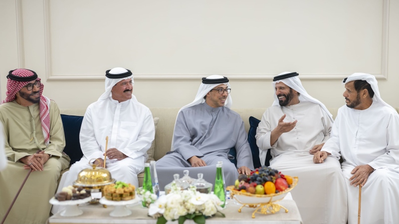 Photo: Mansour bin Zayed Attends Competitions of Zayed Camel Race Grand Prize