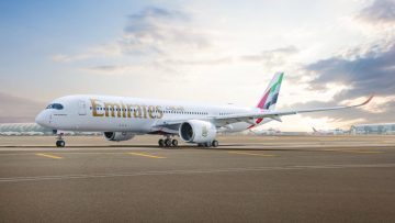 Photo: Emirates to Serve Baghdad with All Airbus A350 Flights From 1 January 2026