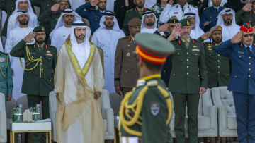 Photo: Hamdan bin Mohammed Salutes Next Generation of Leaders at Zayed Military University